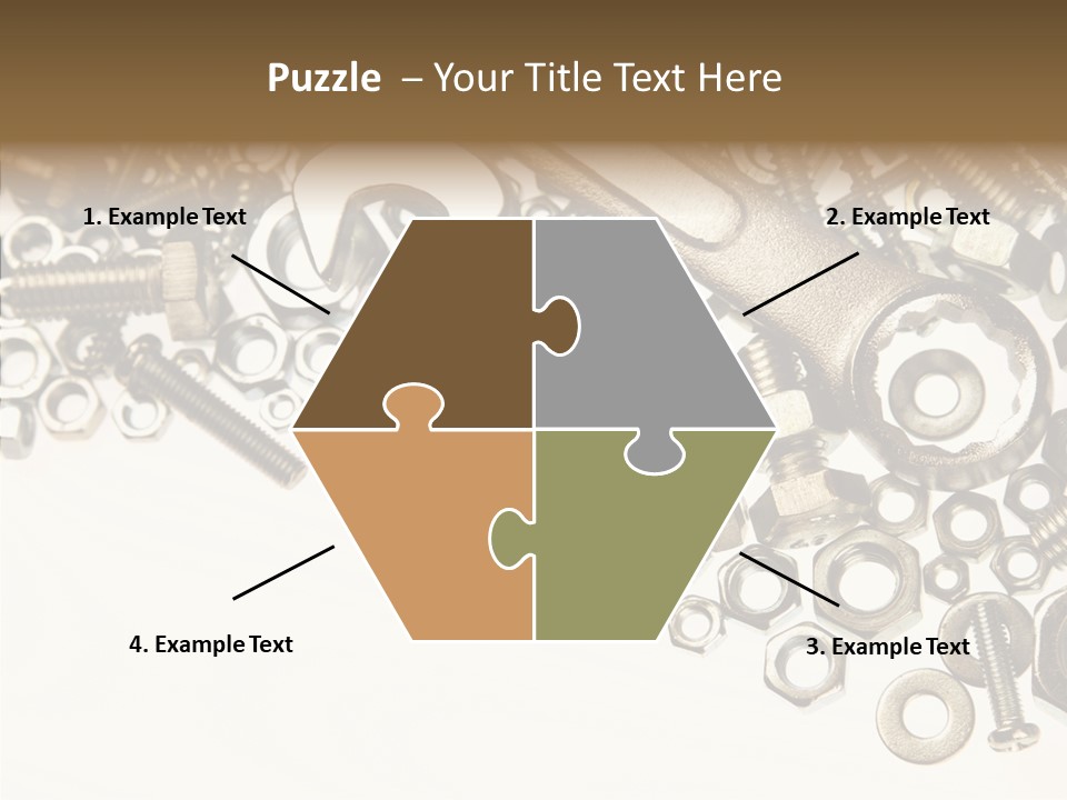 Repair Fasten Supply PowerPoint Template