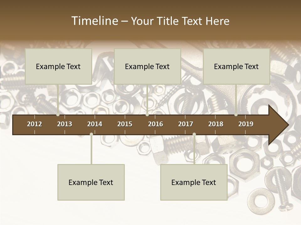 Repair Fasten Supply PowerPoint Template
