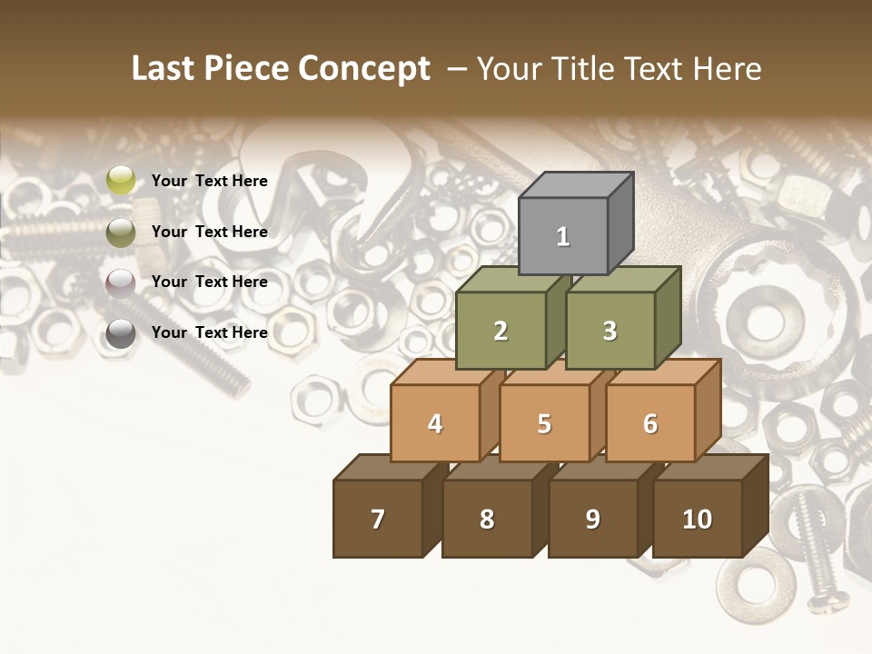 Repair Fasten Supply PowerPoint Template