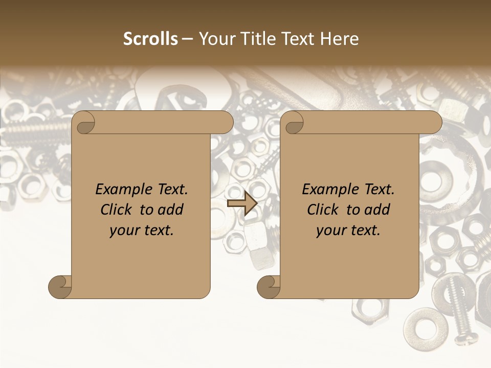 Repair Fasten Supply PowerPoint Template