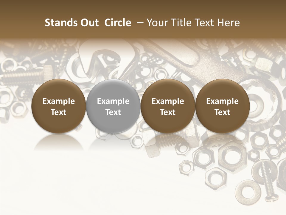 Repair Fasten Supply PowerPoint Template