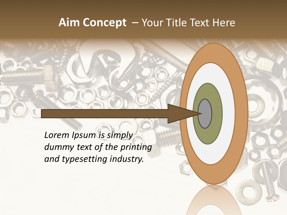 Repair Fasten Supply PowerPoint Template