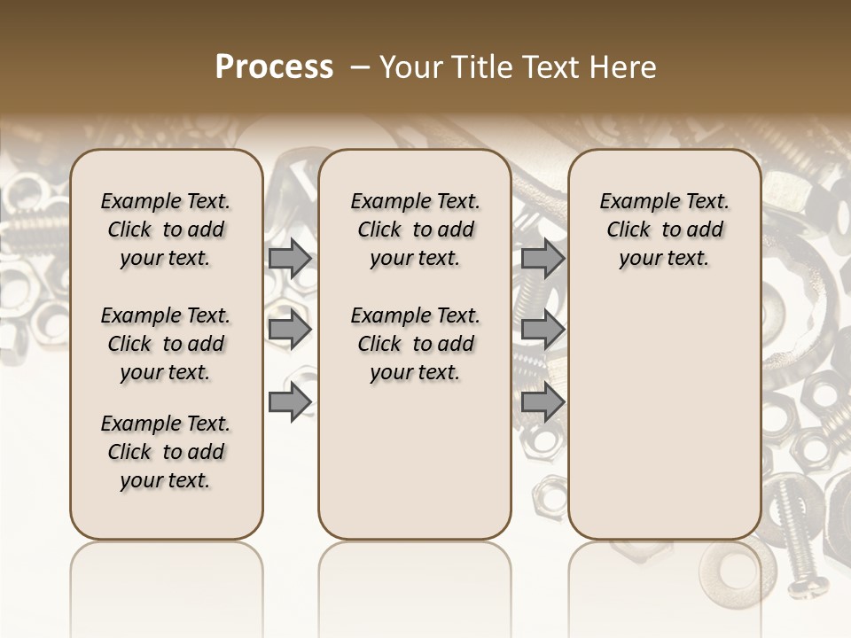 Repair Fasten Supply PowerPoint Template