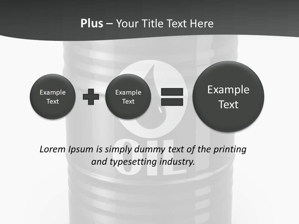 Poison Expensive Tank PowerPoint Template