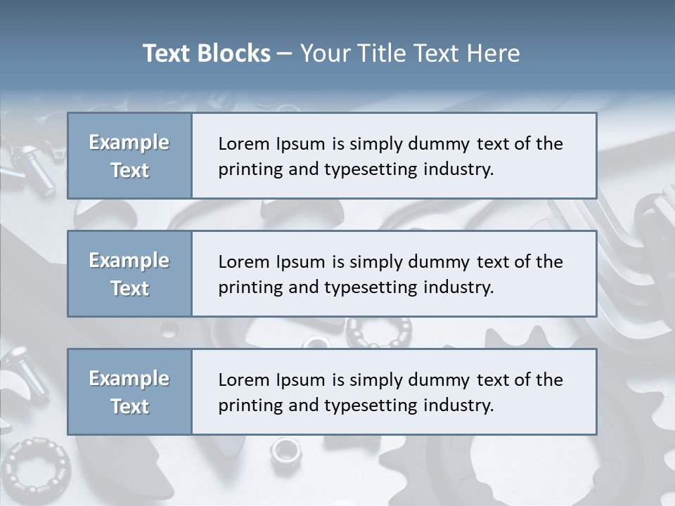 Workshop Cog Work PowerPoint Template
