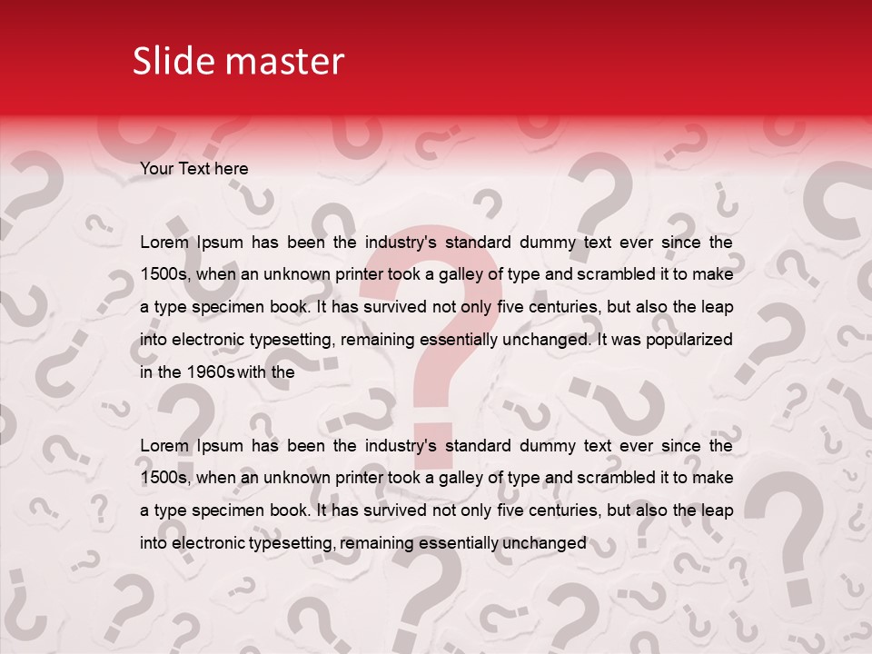 Decisions Large Group Of Objects Heap PowerPoint Template