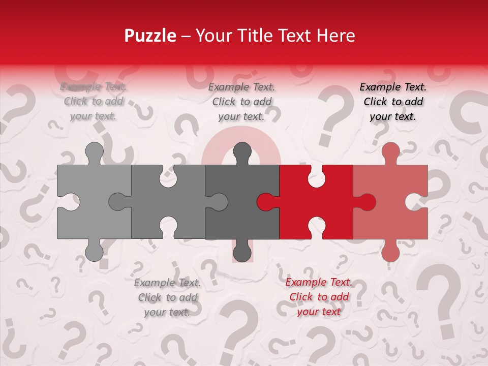 Decisions Large Group Of Objects Heap PowerPoint Template