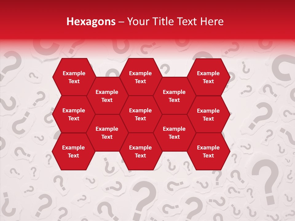 Decisions Large Group Of Objects Heap PowerPoint Template