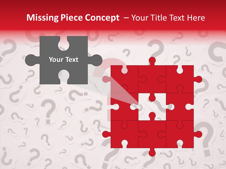 Decisions Large Group Of Objects Heap PowerPoint Template