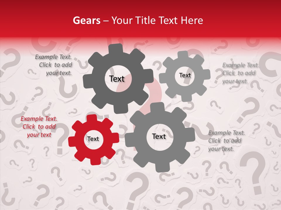 Decisions Large Group Of Objects Heap PowerPoint Template