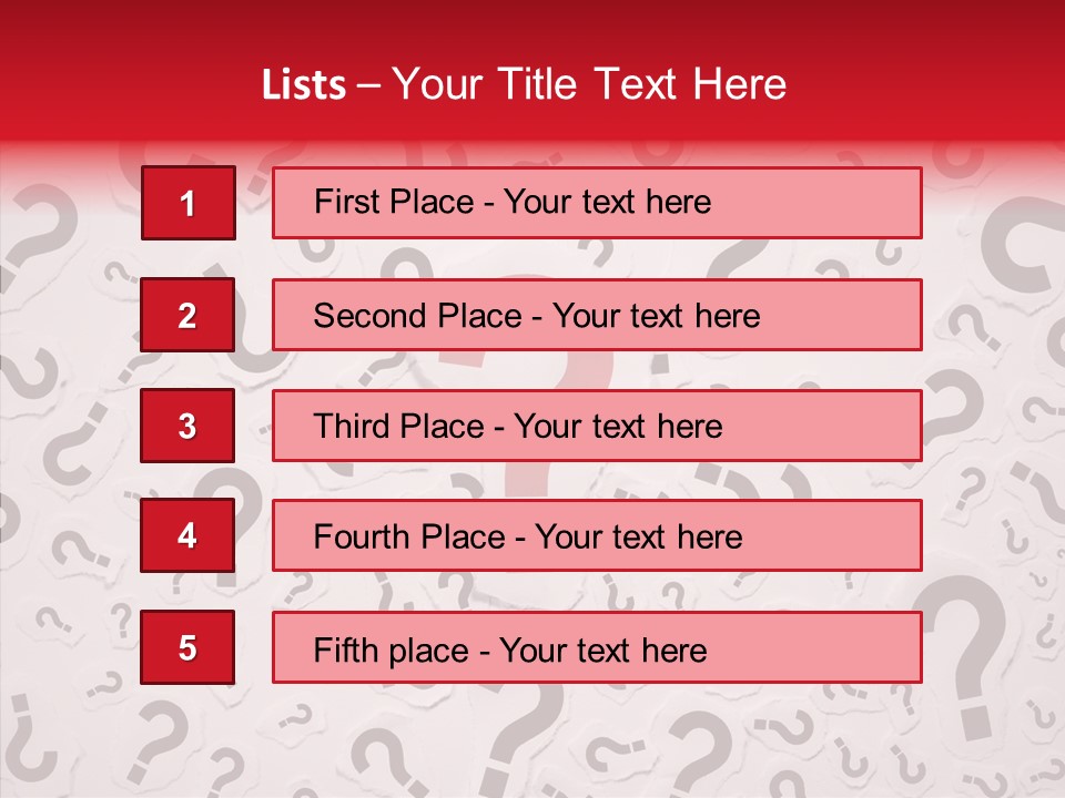 Decisions Large Group Of Objects Heap PowerPoint Template