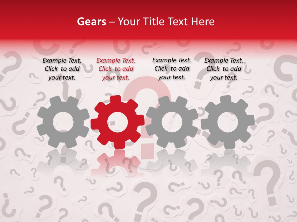 Decisions Large Group Of Objects Heap PowerPoint Template