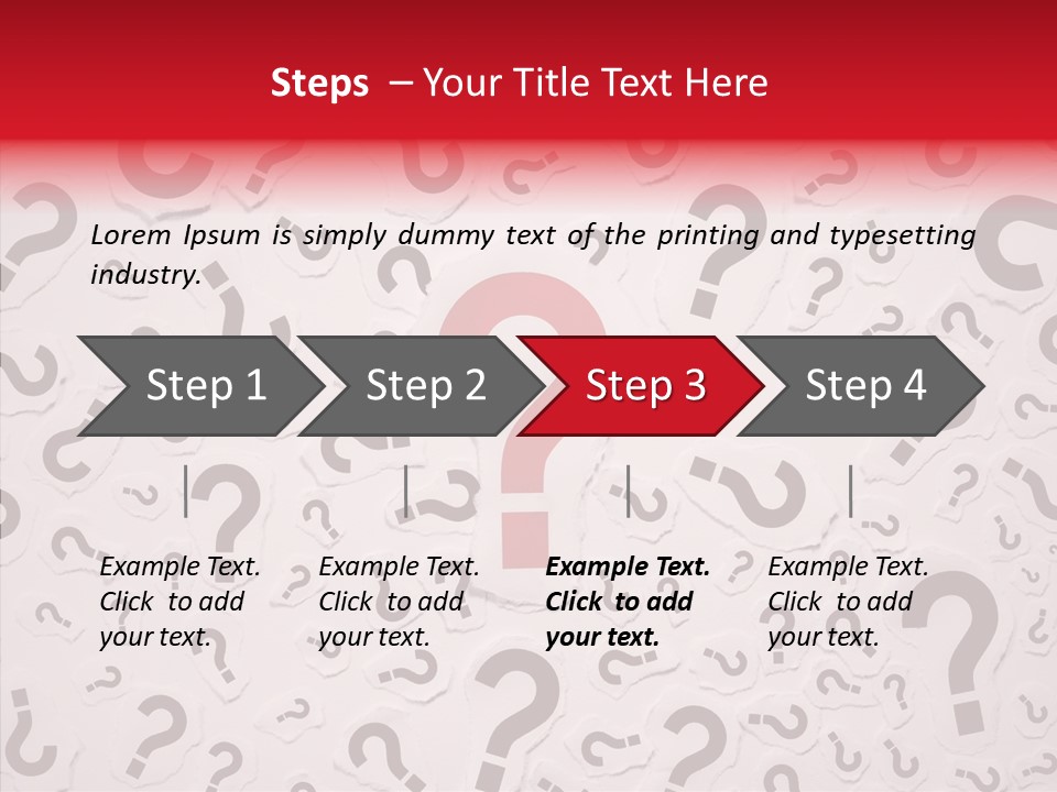 Decisions Large Group Of Objects Heap PowerPoint Template