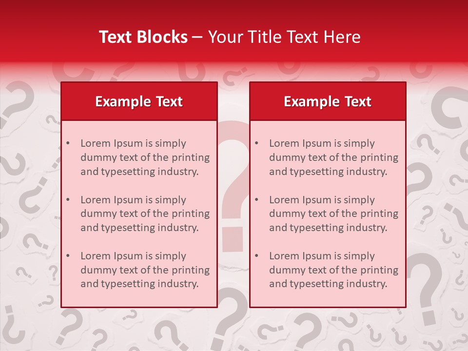 Decisions Large Group Of Objects Heap PowerPoint Template