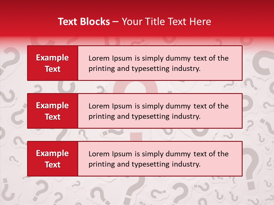 Decisions Large Group Of Objects Heap PowerPoint Template