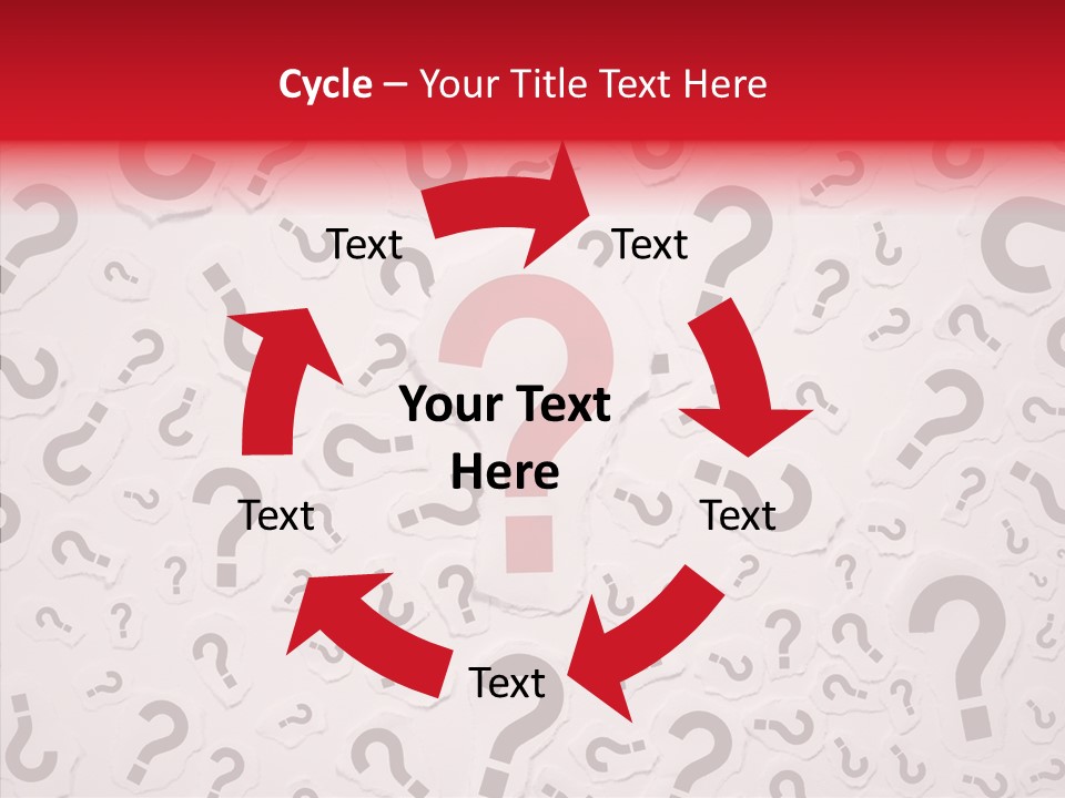 Decisions Large Group Of Objects Heap PowerPoint Template