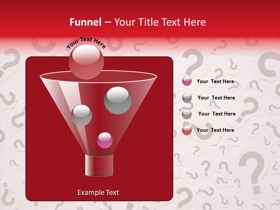 Decisions Large Group Of Objects Heap PowerPoint Template