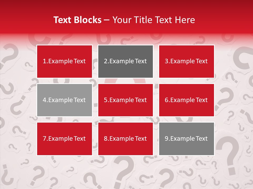 Decisions Large Group Of Objects Heap PowerPoint Template