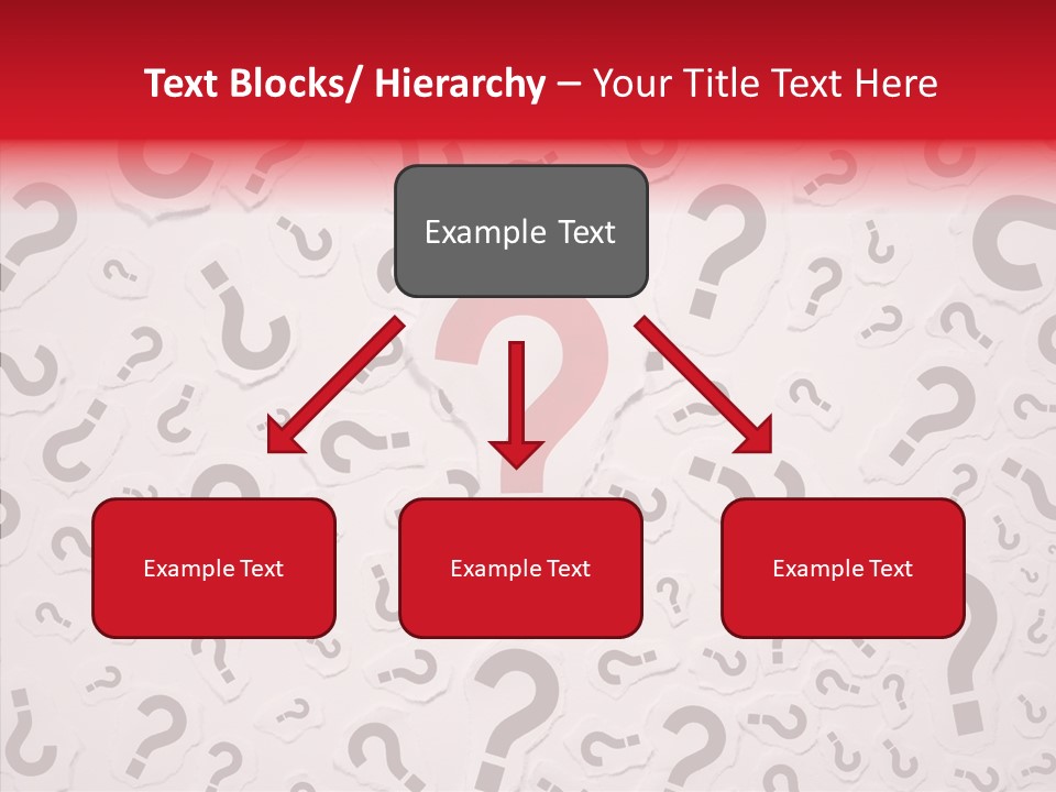 Decisions Large Group Of Objects Heap PowerPoint Template