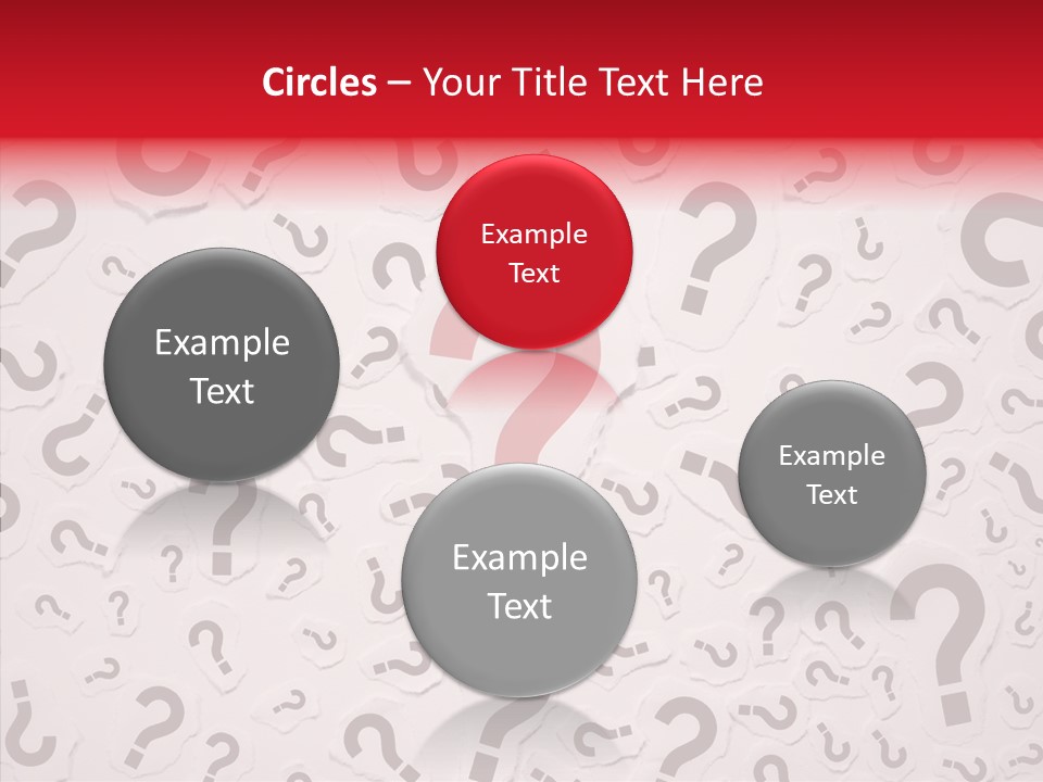 Decisions Large Group Of Objects Heap PowerPoint Template