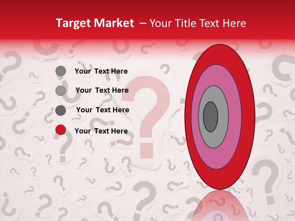 Decisions Large Group Of Objects Heap PowerPoint Template