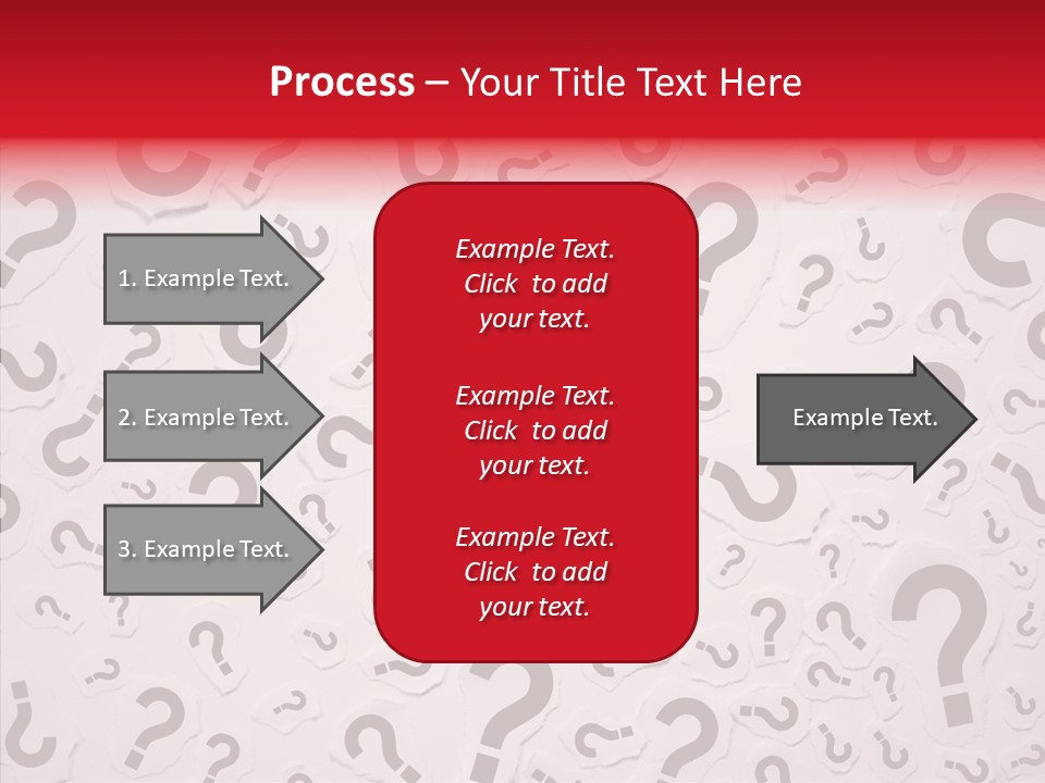 Decisions Large Group Of Objects Heap PowerPoint Template