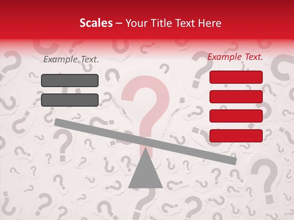 Decisions Large Group Of Objects Heap PowerPoint Template