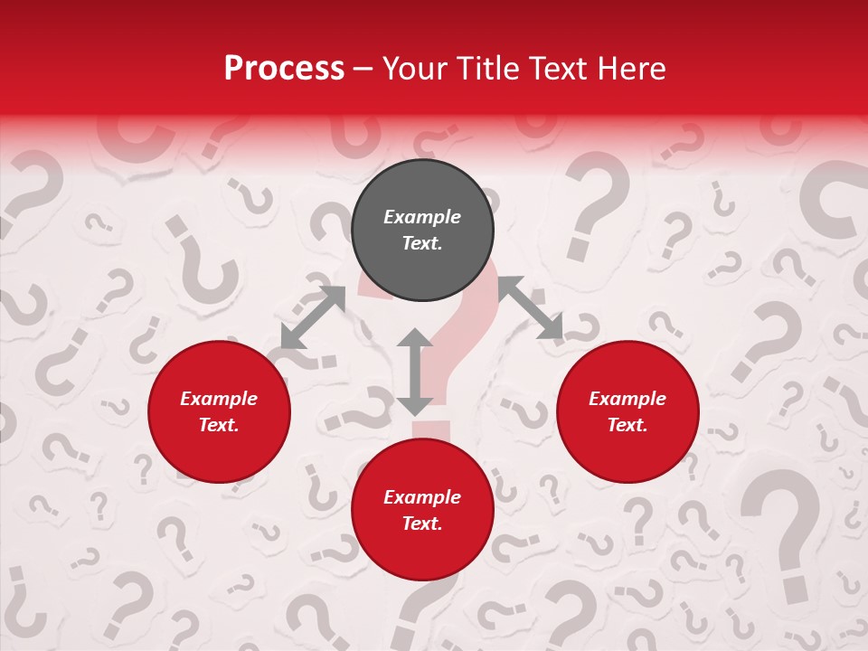 Decisions Large Group Of Objects Heap PowerPoint Template