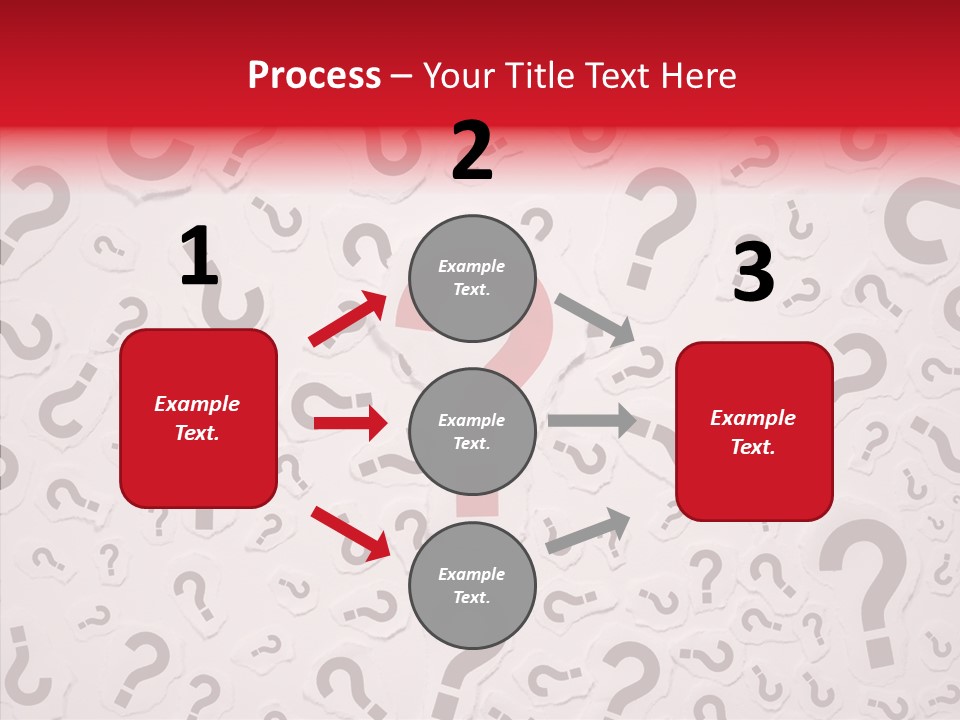 Decisions Large Group Of Objects Heap PowerPoint Template