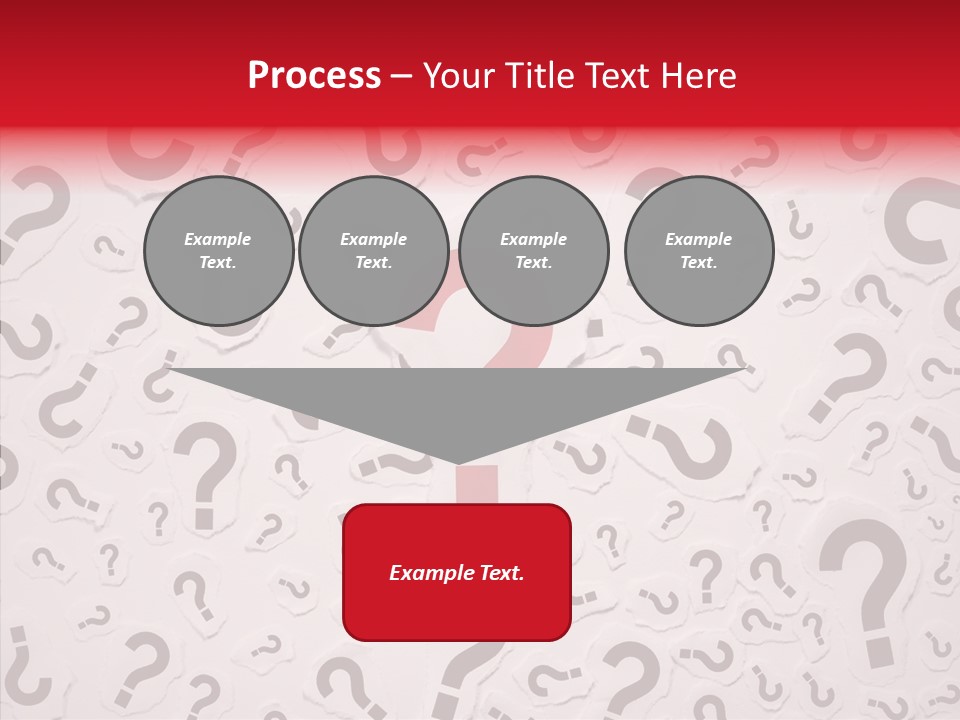 Decisions Large Group Of Objects Heap PowerPoint Template