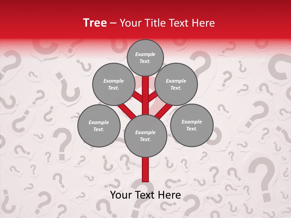 Decisions Large Group Of Objects Heap PowerPoint Template