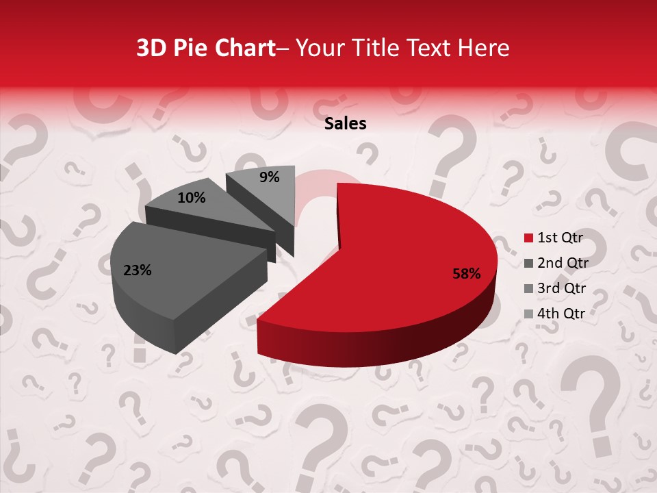 Decisions Large Group Of Objects Heap PowerPoint Template