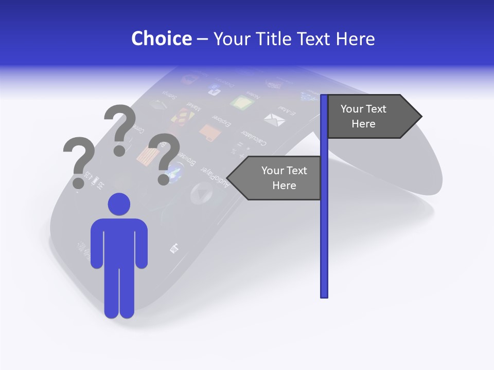 Digital Gadget Mobile PowerPoint Template