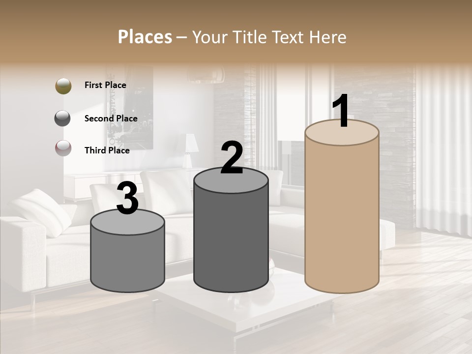 Decor Lamp House PowerPoint Template