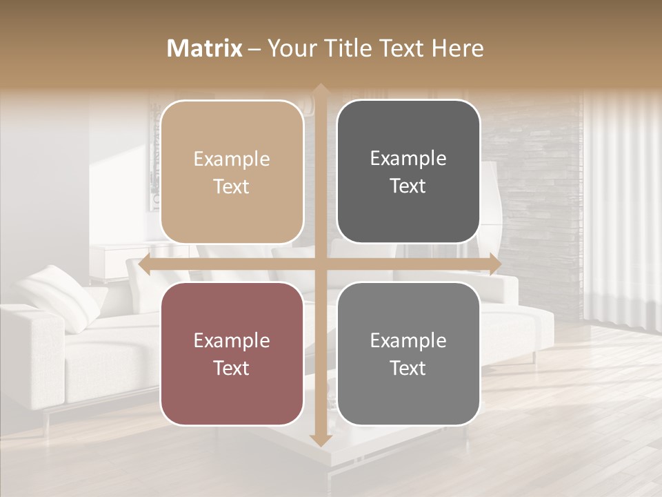 Decor Lamp House PowerPoint Template