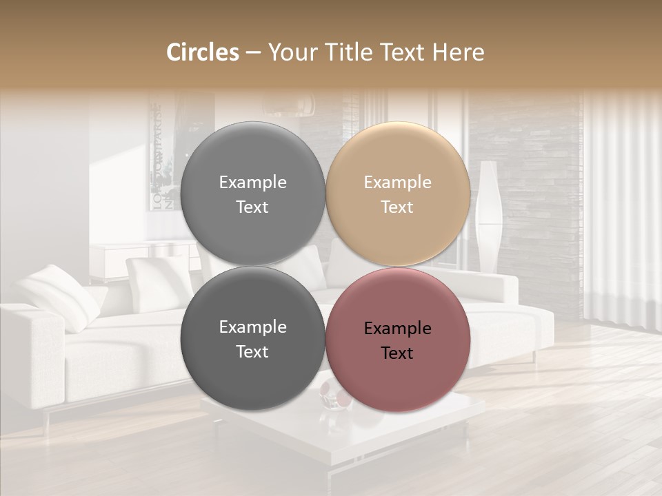 Decor Lamp House PowerPoint Template