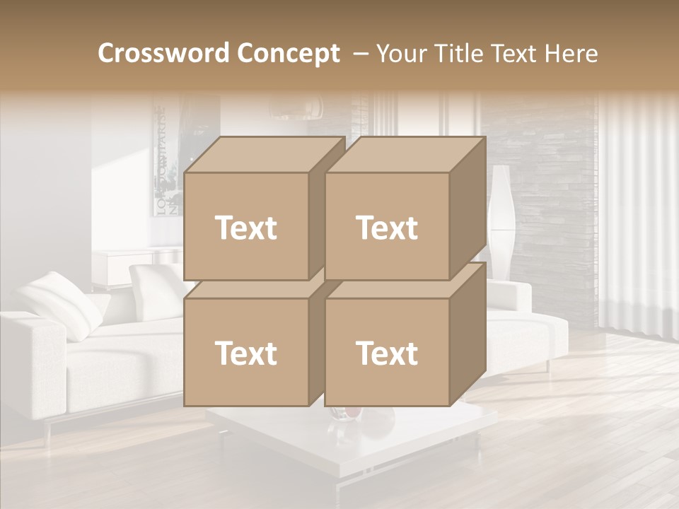 Decor Lamp House PowerPoint Template