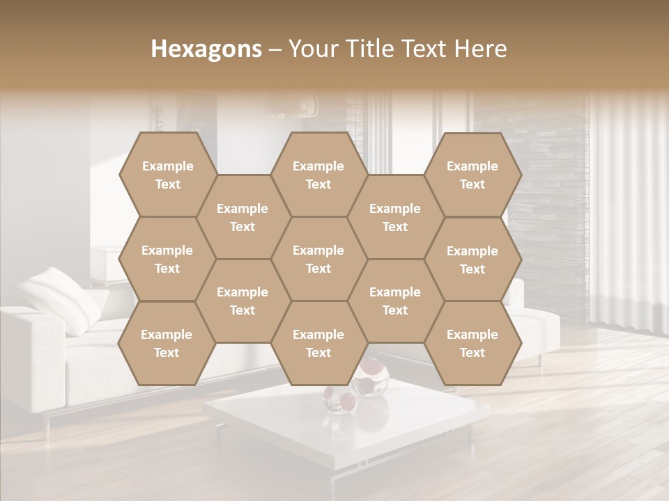 Decor Lamp House PowerPoint Template