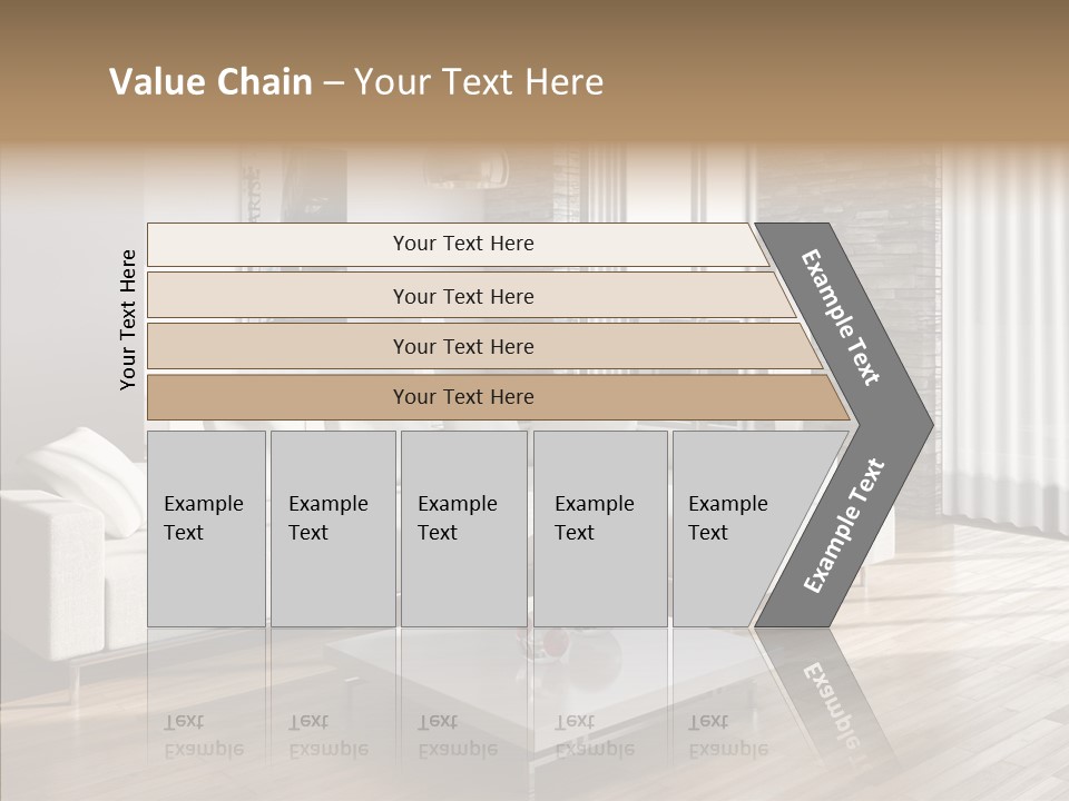 Decor Lamp House PowerPoint Template