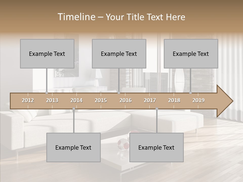 Decor Lamp House PowerPoint Template