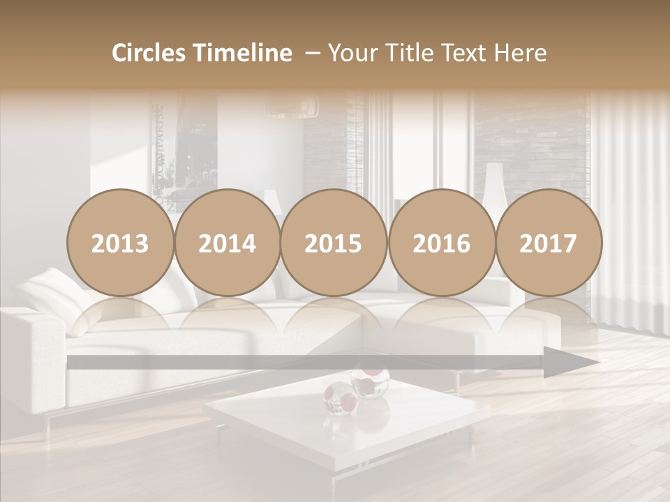 Decor Lamp House PowerPoint Template