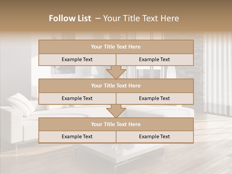 Decor Lamp House PowerPoint Template