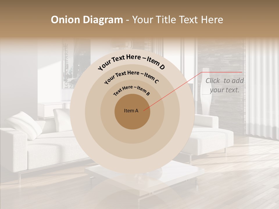 Decor Lamp House PowerPoint Template