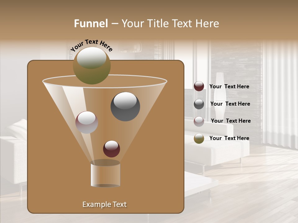 Decor Lamp House PowerPoint Template