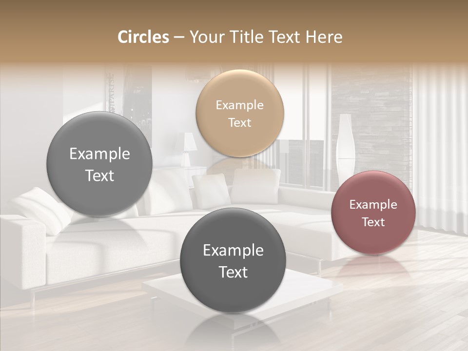 Decor Lamp House PowerPoint Template