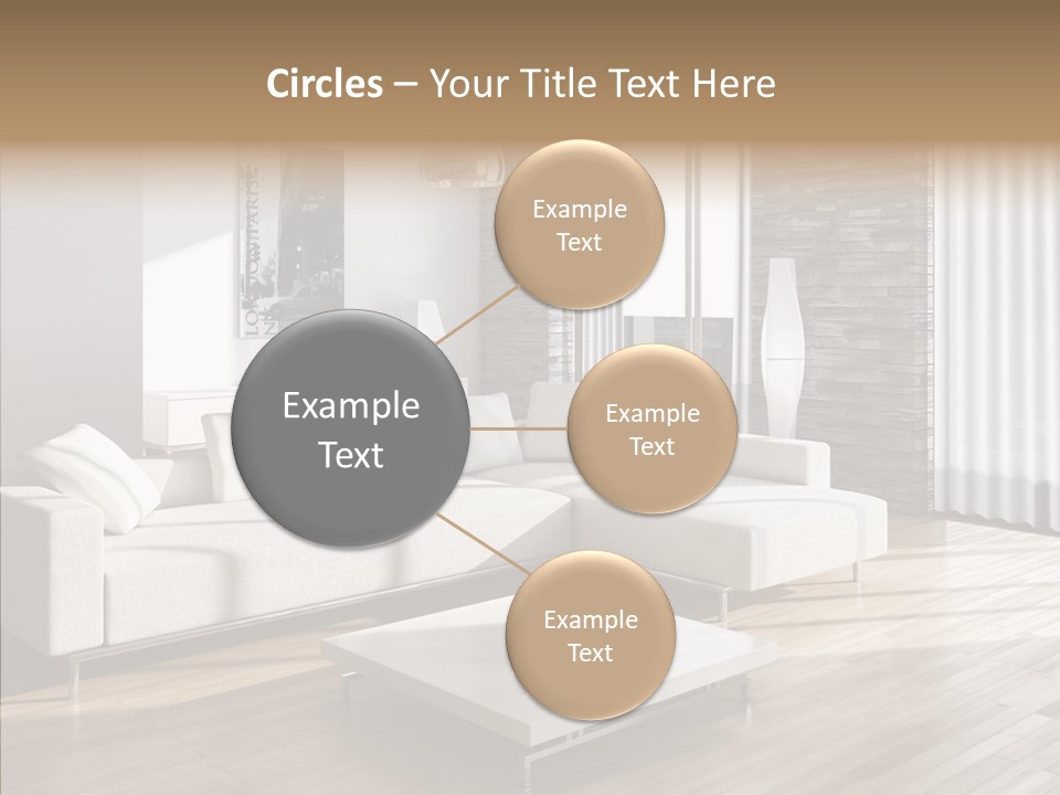 Decor Lamp House PowerPoint Template