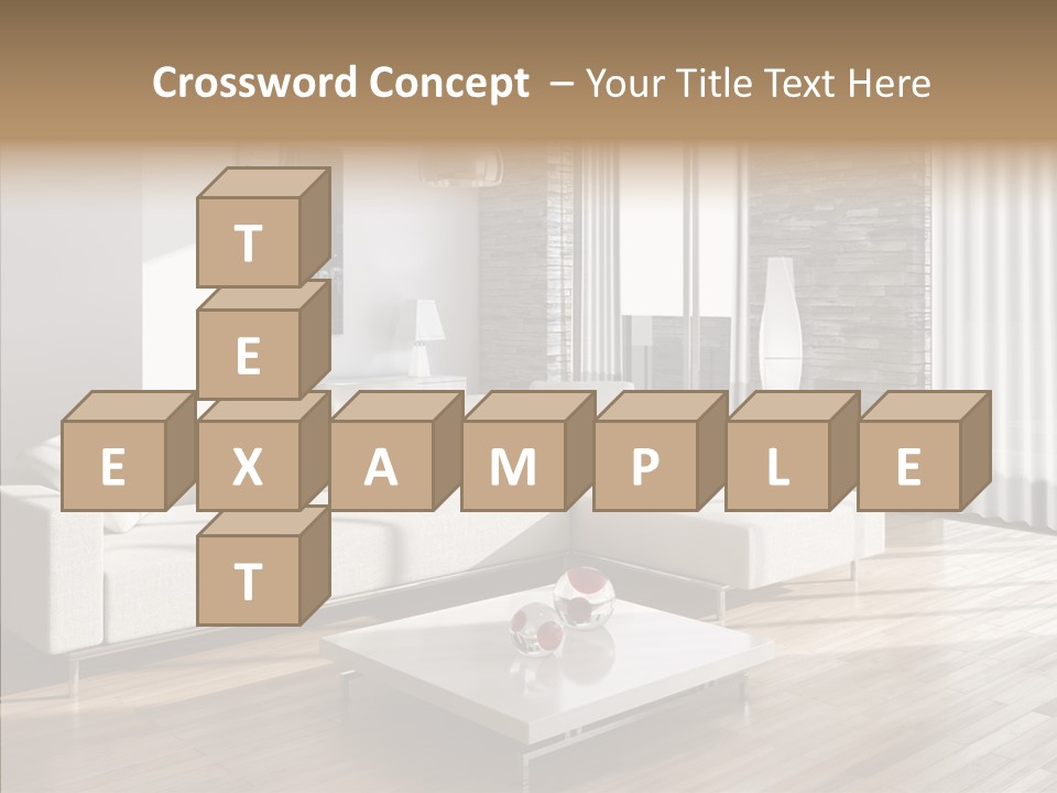 Decor Lamp House PowerPoint Template