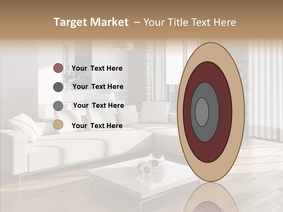 Decor Lamp House PowerPoint Template