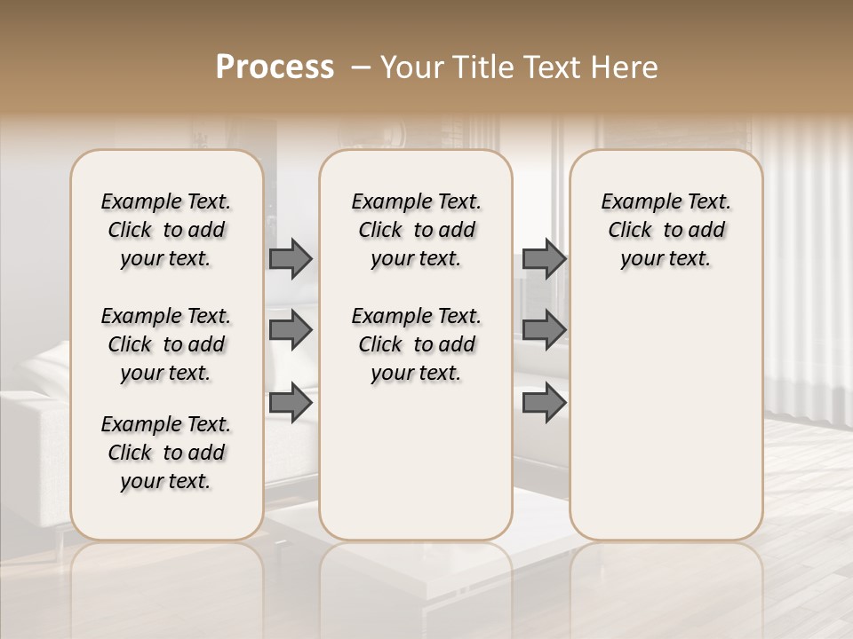 Decor Lamp House PowerPoint Template