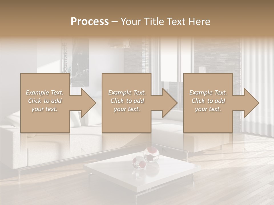 Decor Lamp House PowerPoint Template
